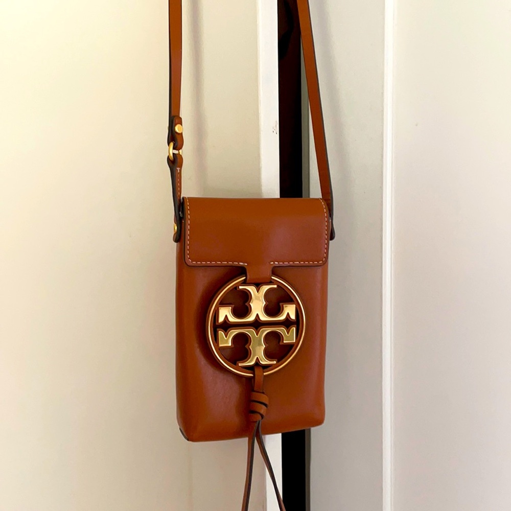 Tory Burch Cell Phone Leather Crossbody